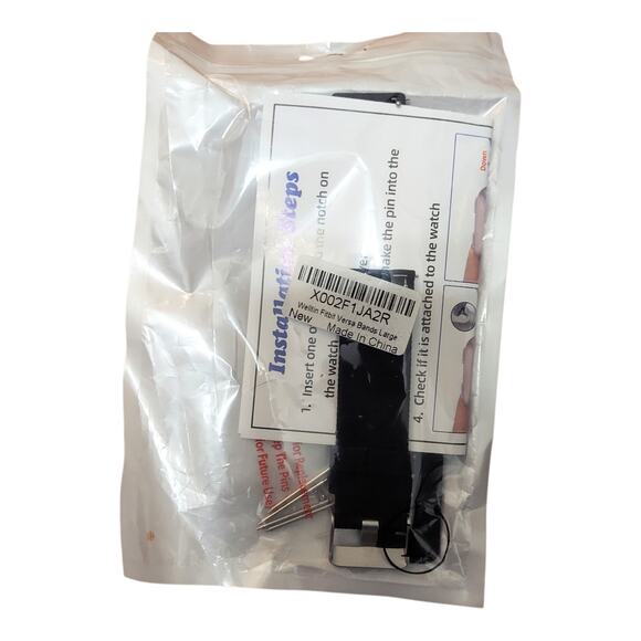 Fitbit Versa 2 Watch With 5 Bands And Charger Model FB507 Used Good Condition - Picture 6 of 7